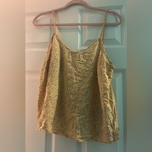 Old Navy Yellow Floral Camisole